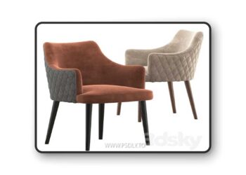 Konyshev Wing Chair 3D Model