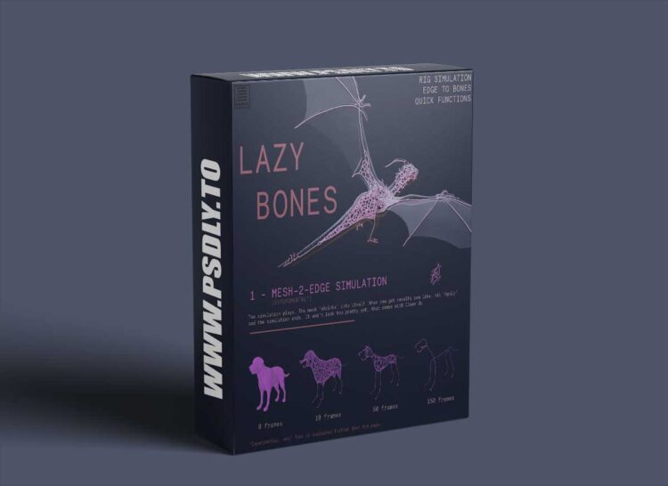 Lazy Bones v1.0 for Blender 1 Lazy Bones v1.0 for Blender