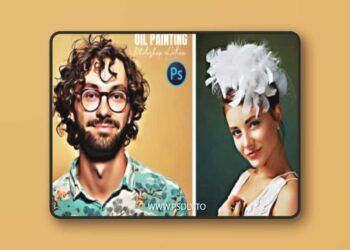 Oil Paint Photoshop Action