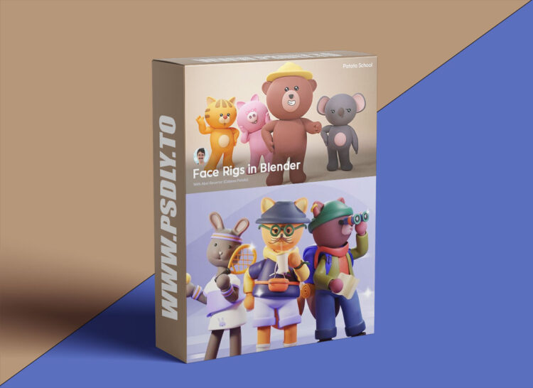 Patata School - Face Rigs in Blender 1 Patata School - Face Rigs in Blender