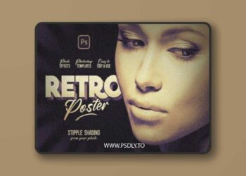 Stipple Shading Photoshop Template