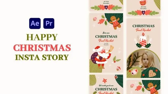 Videohive Christmas Food Market Instagram Story 55504982 1 Videohive Christmas Food Market Instagram Story 55504982