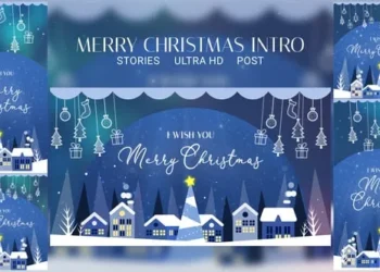 Videohive Christmas Intro 55447248