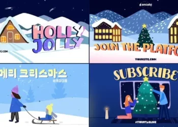 Videohive Christmas Vibe Typography for After Effects 55421283