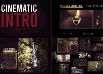 Videohive Cinematic Intro Slideshow for After Effects 55301154