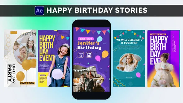 Videohive Happy Birthday Stories - Special Event Stories 55565840 1 Videohive Happy Birthday Stories - Special Event Stories 55565840