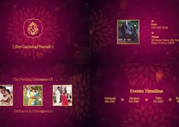 Videohive Indian Wedding Invitation 55392943