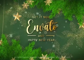 Videohive Merry Christmas Text Reveal 2025 55571389