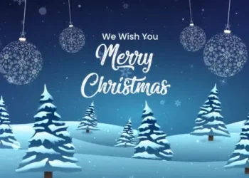 Videohive Merry Christmas Wishes 55377464