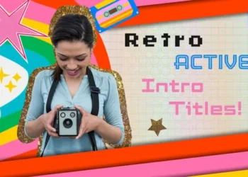 Videohive Retro Active Title Intro 55482293