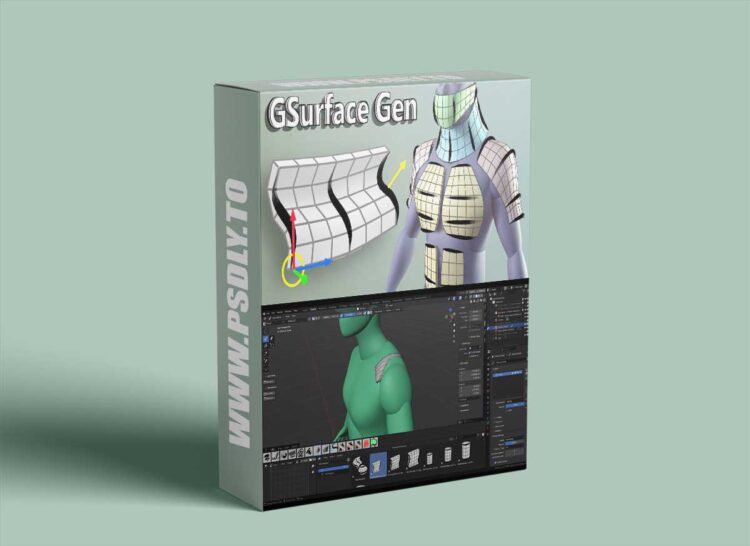 Blender Market - Gsurface Gen v1.1 1 Blender Market - Gsurface Gen v1.1
