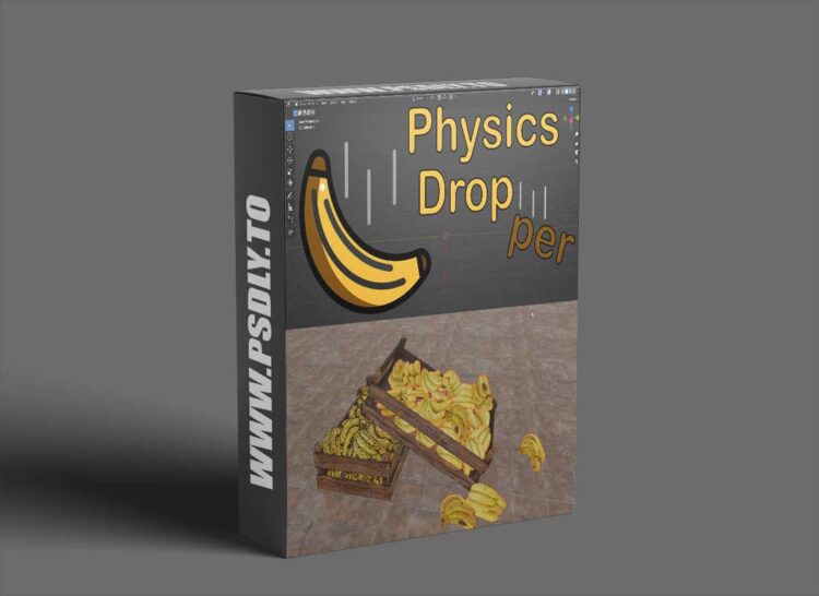 Blender Market - Physics Dropper 1.2.0 1 Blender Market - Physics Dropper 1.2.0