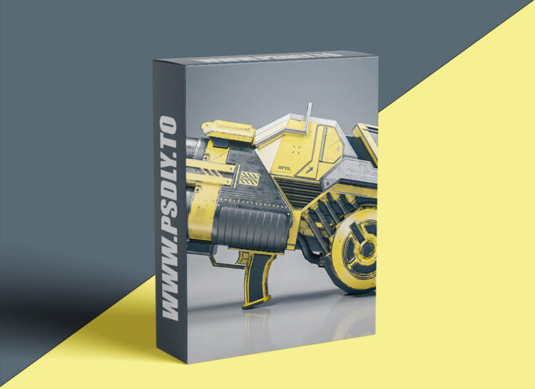 CGCookie - Texturing Weapons in Blender and Substance Painter 1 CGCookie - Texturing Weapons in Blender and Substance Painter