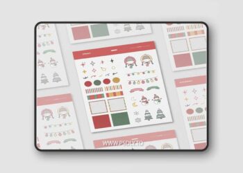 Holiday Stickers PNG Goodnotes