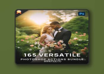 PhotoWhoa - 165 Versatile Photoshop Actions Bundle