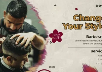 Videohive Barber Shop Promo 55946012