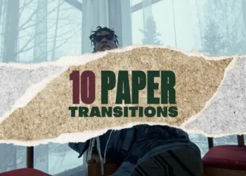 Videohive Paper Transition V4 55679459