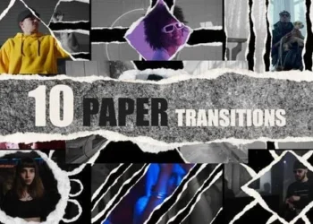 Videohive Paper Transitions V5 55698187