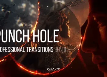 Videohive Punch Hole Transitions for After Effects 55612450