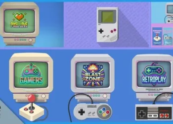 Videohive Retro Gaming Pack 55719237