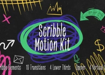 Videohive Scribble Motion Kit 55605967