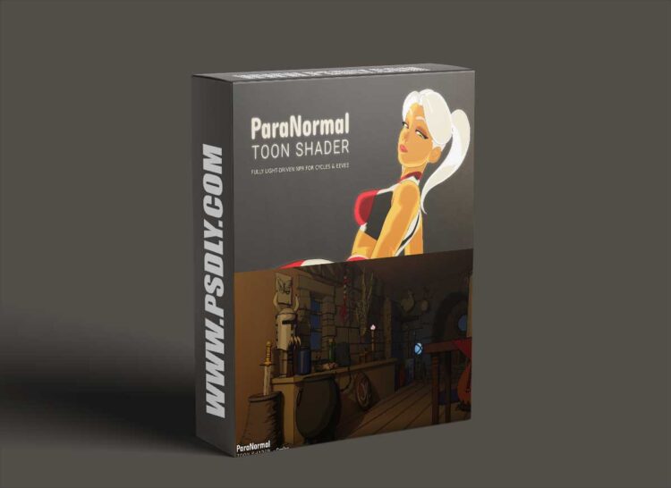Blender Market - Paranormal Toon Shader v0.2.0 1 Blender Market - Paranormal Toon Shader v0.2.0
