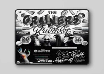 Creativemarket - The Grainers Brush Set