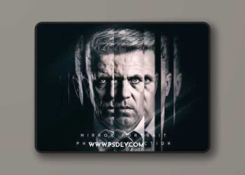 GraphicRiver - Mirror Portrait Photoshop Action 20876827