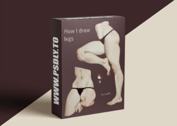 Gumroad - Aleriia_V - Tutorial - how I draw legs
