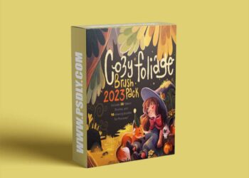Kate Pellerin Poopikat - Cozy Foliage Brush Pack For Procreate