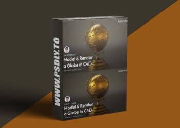 Patata School - Model & Render a Globe in C4D