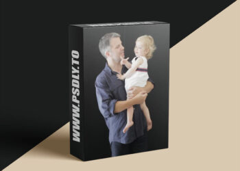 The Portrait System - Father & Daughter (toddler)