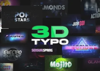 Videohive 3D Titles. Vol. 2 56013201