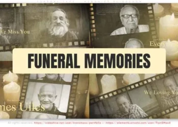 Videohive - Funeral Tape - Memories Slideshow - 56401834