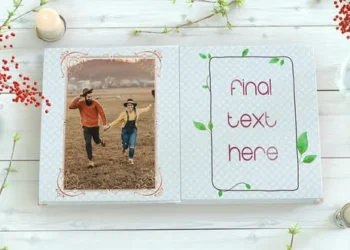 Videohive - Wedding Or Valentine's Day Photo Album - 56271988