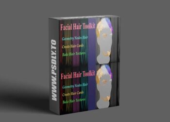 Blender Market - Facial Hair Toolkit for Blender Add-on v2.0.5