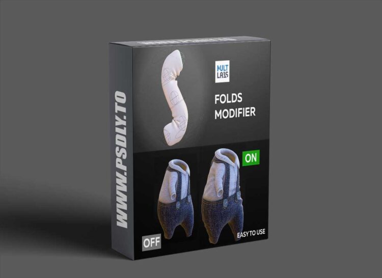 Blender Market - Folds Modifier v4 1 Blender Market - Folds Modifier v4