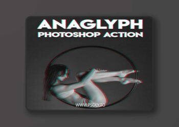 Graphicriver - Anaglyph Photoshop Action 20035998