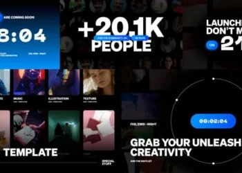 Videohive - Coming Soon Overlay - 56137856