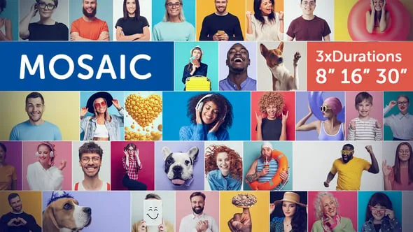 Videohive Mosaic Logo Opener 37900612 1 Videohive Mosaic Logo Opener 37900612