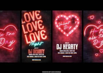 Videohive - Neon Valentine Stories - 56480588