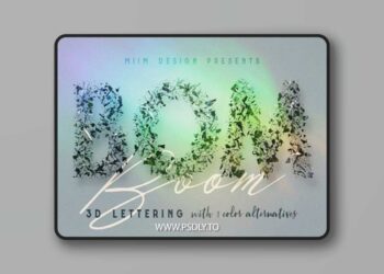 Boom - 3D Lettering 2228456