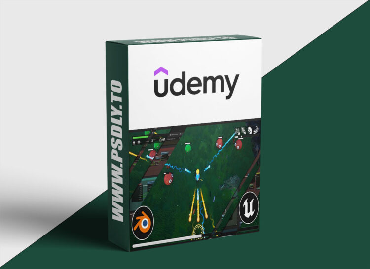 Udemy - Unreal Engine 5 Blueprints & Blender Learn Game Development 1 Unreal Engine 5 Blueprints & Blender Learn Game Development