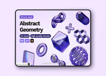 3D Abstract Geometry X8ETG54