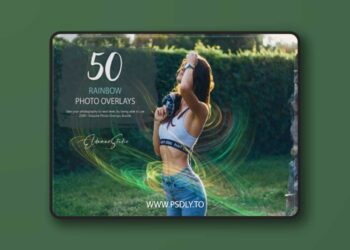 Artstation - 50 Rainbow Photo Overlays