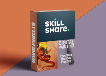 Digital Painting Practice with Procreate Brushes