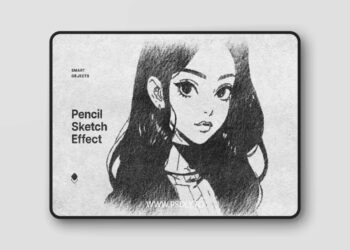 Pencil Sketch Photo Effect for Photoshop