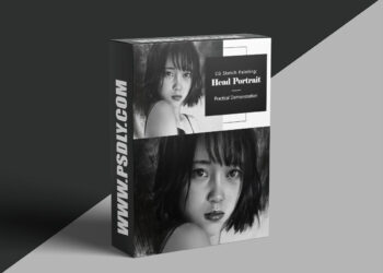 Wingfox – CG Sketch Painting: Head Portrait