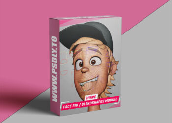 ArmenPamok - SHAPE - Face rig / blendshapes module