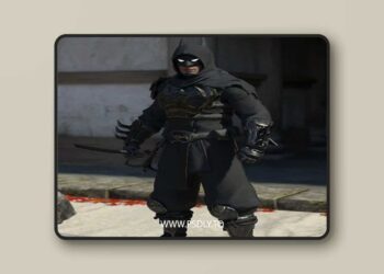 (Fortnite) Ninja Knight Batman Outfit for G8M